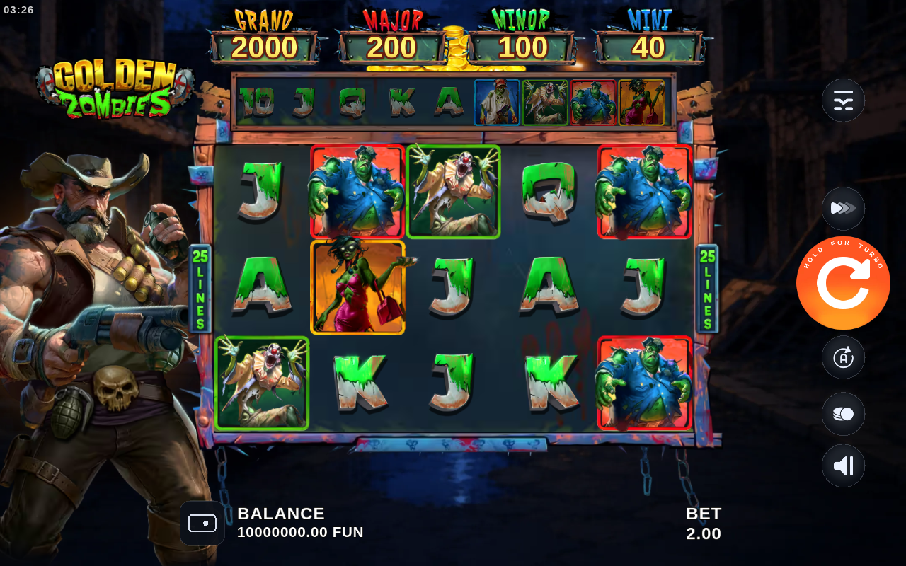 Golden Zombies gameplay