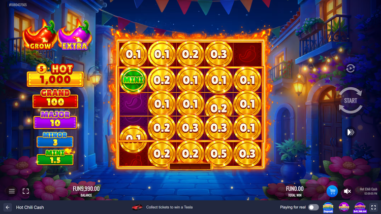 Hot Chili Cash gameplay