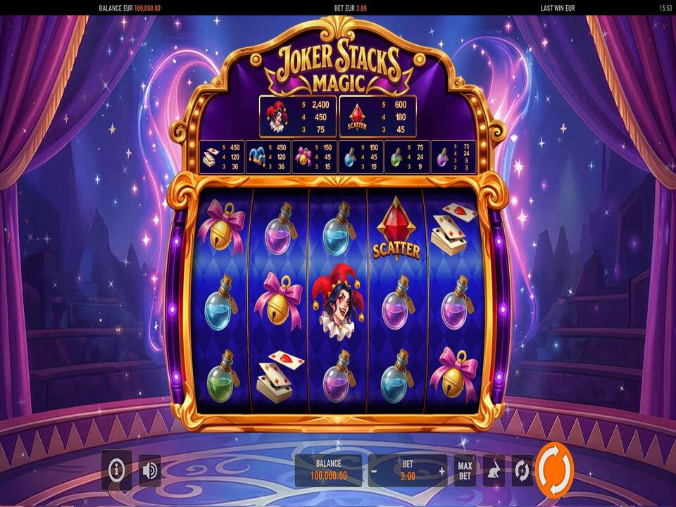 Joker Stacks Magic gameplay