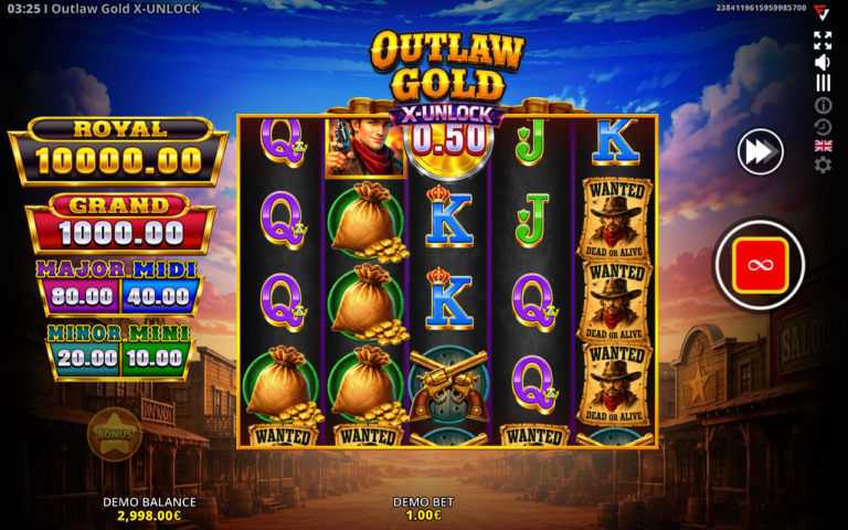 Outlaw Gold X-UNLOCK gameplay