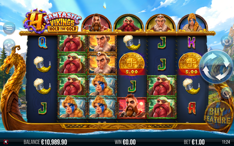 4 Fantastic Vikings Hold the Gold gameplay