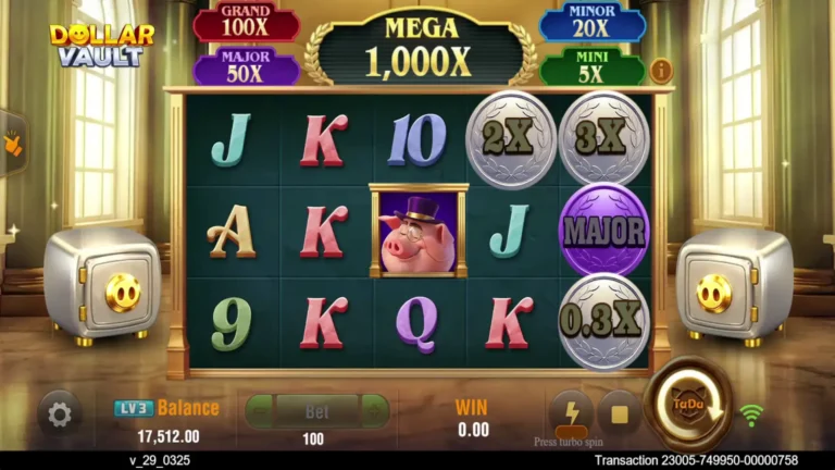 Dollar Vault gameplay