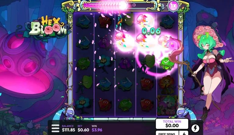 Hex Bloom gameplay