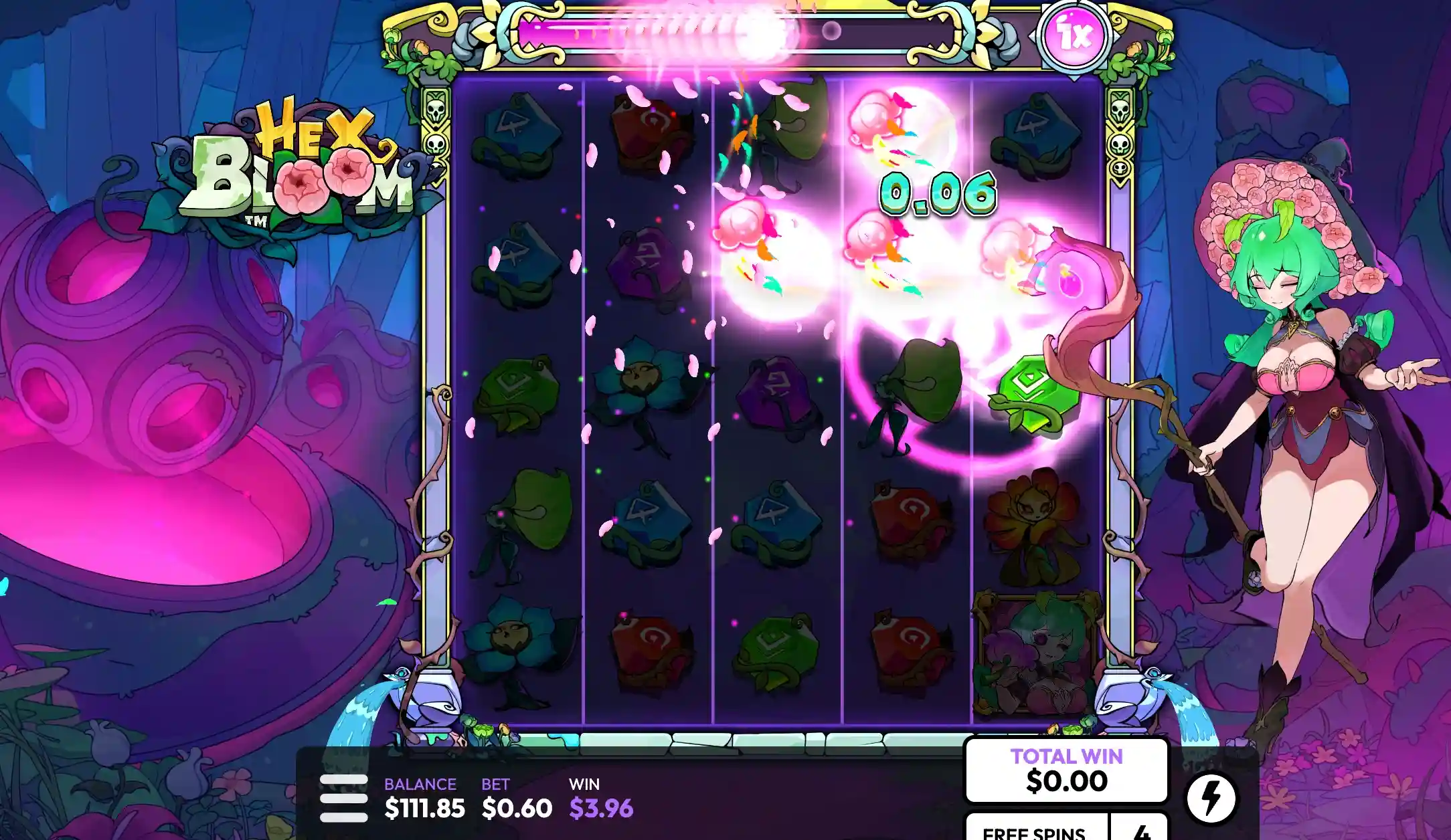 Hex Bloom gameplay