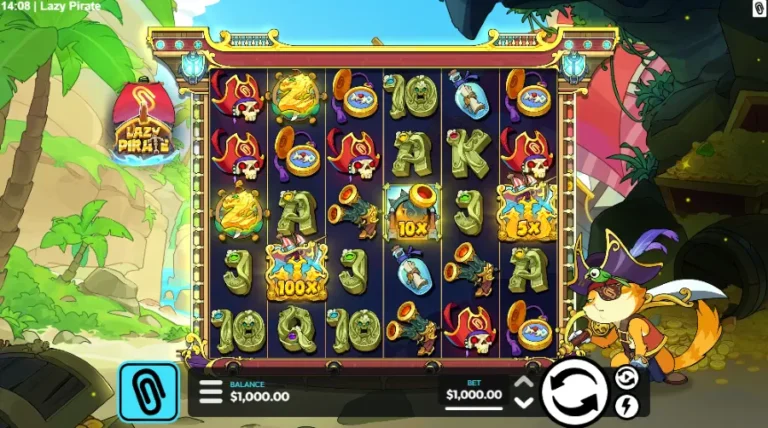 Lazy Pirate gameplay
