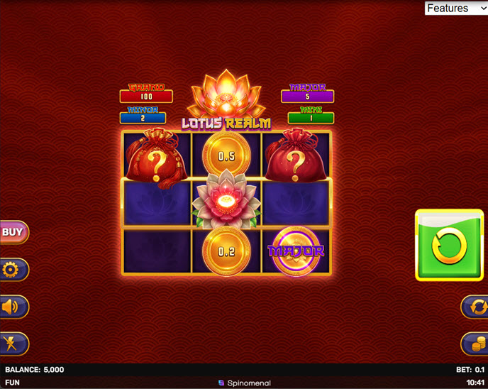 Lotus Realm - Blast The Bonus 3x3 gameplay