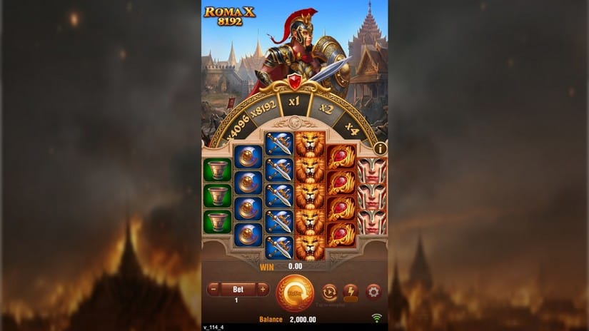 Roma X 8192 gameplay