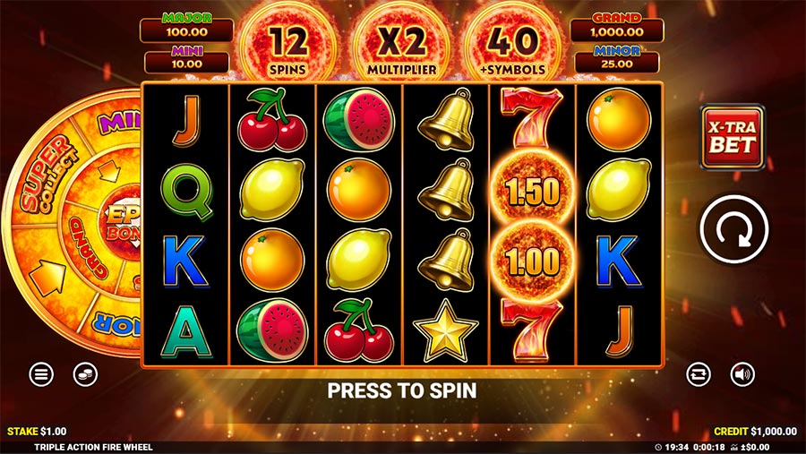 Triple Action Fire Wheel gameplay
