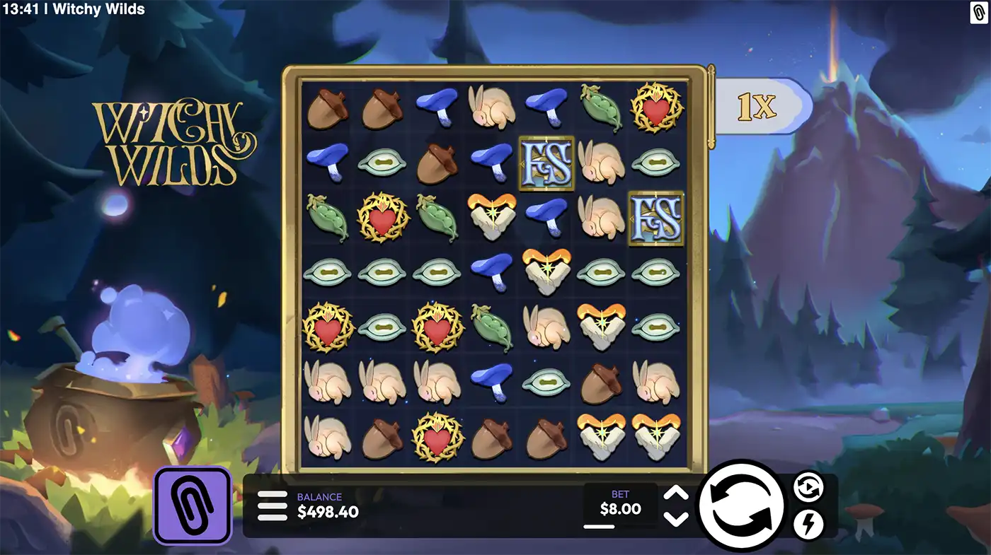 Witchy Wilds gameplay
