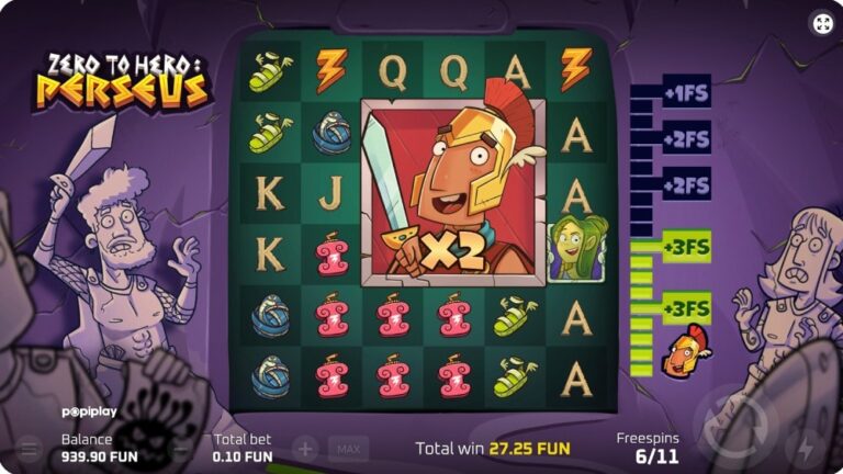 Zero to Hero: Perseus gameplay