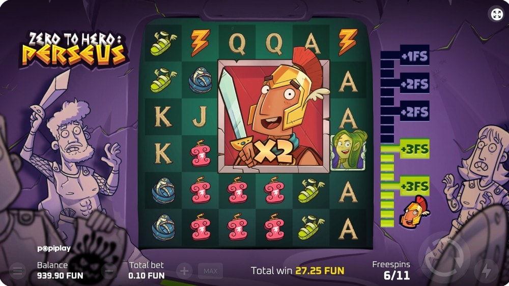 Zero to Hero: Perseus gameplay