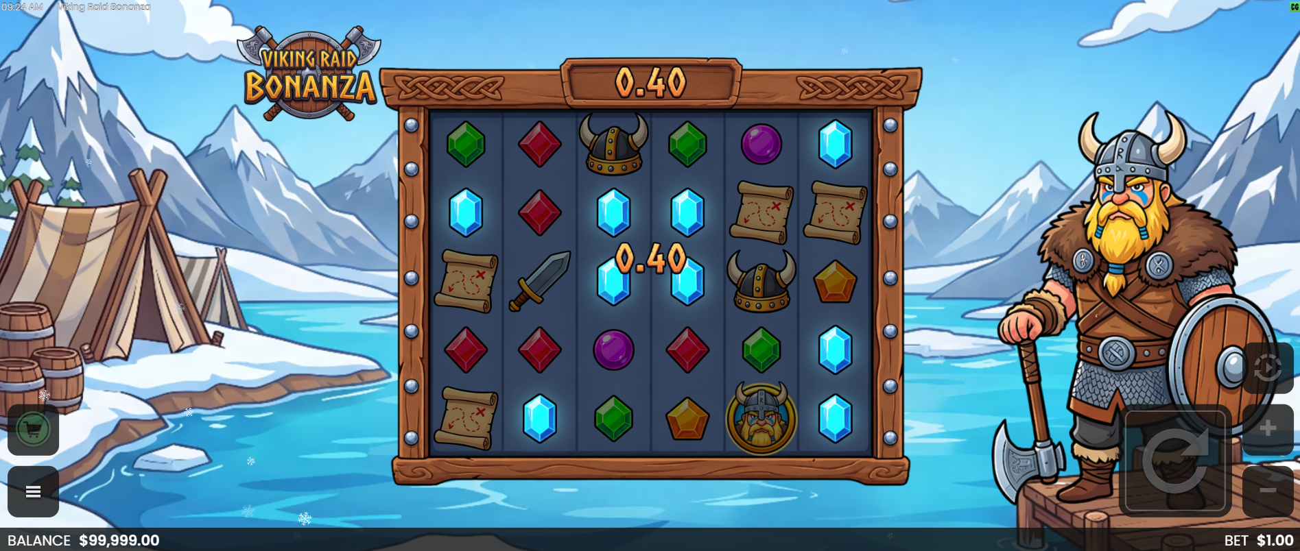 Viking Raid Bonanza gameplay