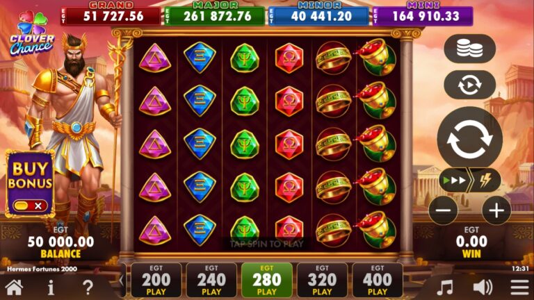 Hermes Fortunes 2000 gameplay