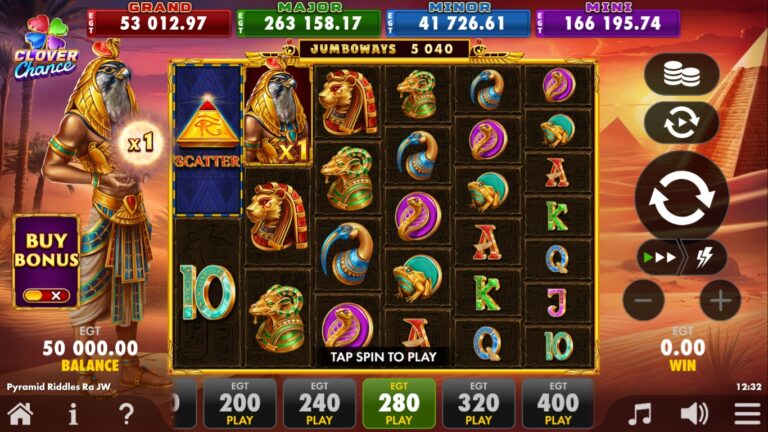 Pyramid Riddles Ra Jumboways gameplay