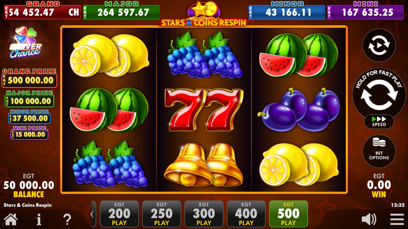 Stars & Coins Respin gameplay