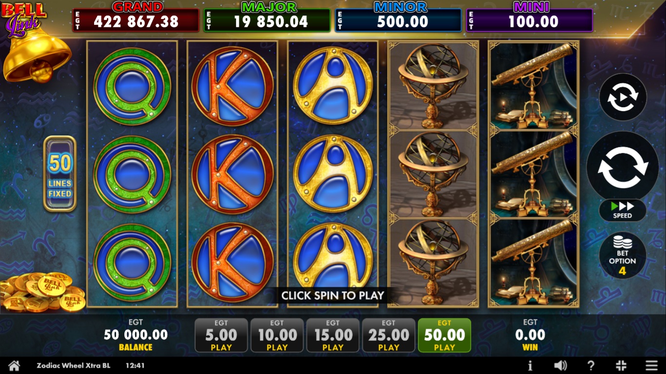 Zodiac Wheel Xtra Bell LInk gameplay